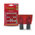 DNA WFB010 10 Amp Blade Fuse - 10 Pieces