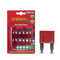 DNA WFM110 10 Amp Mini Blade Fuse, 1 Pack Of 10