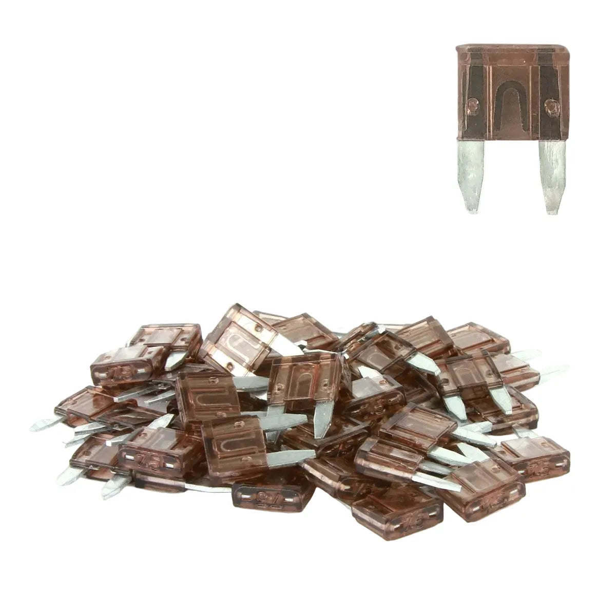 DNA WFM507 7.5 Amp Mini Blade Fuse - 50 Pack