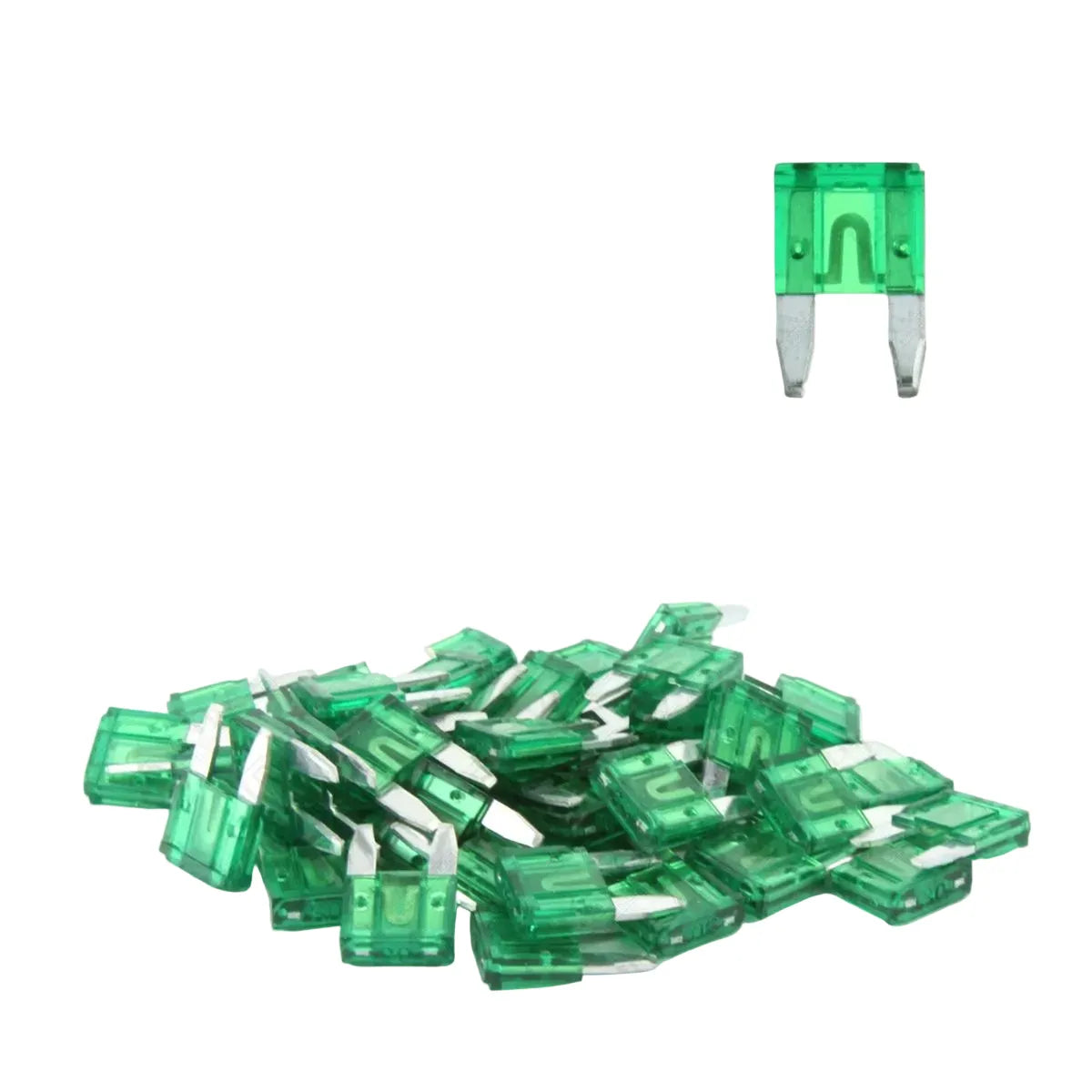 DNA Audio WFM530 30 Amp Mini Blade Fuse – 50 Pack | Reliable Automotive Circuit Protection