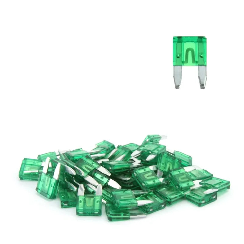 DNA Audio WFM530 30 Amp Mini Blade Fuse – 50 Pack | Reliable Automotive Circuit Protection