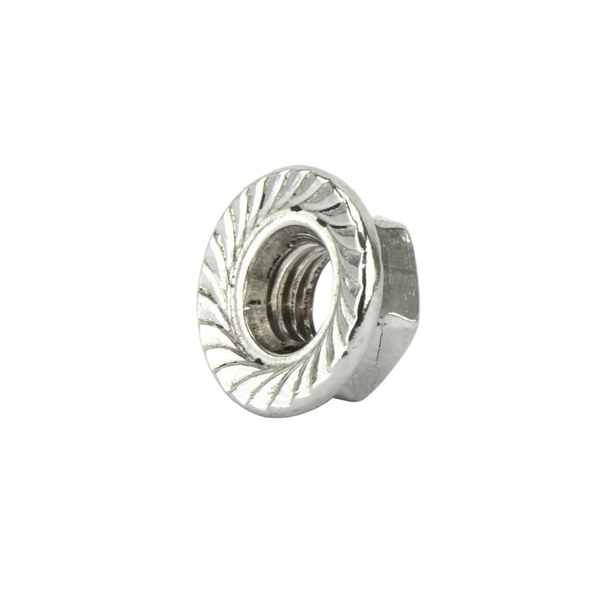 DNA WFN106 M6 Hex Serrated Flange Nut 201 Stainless Steel – 100 Pack