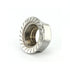 DNA WFN108 M8 Hex Serrated Flange Nut 201 Stainless Steel – 100 Pack