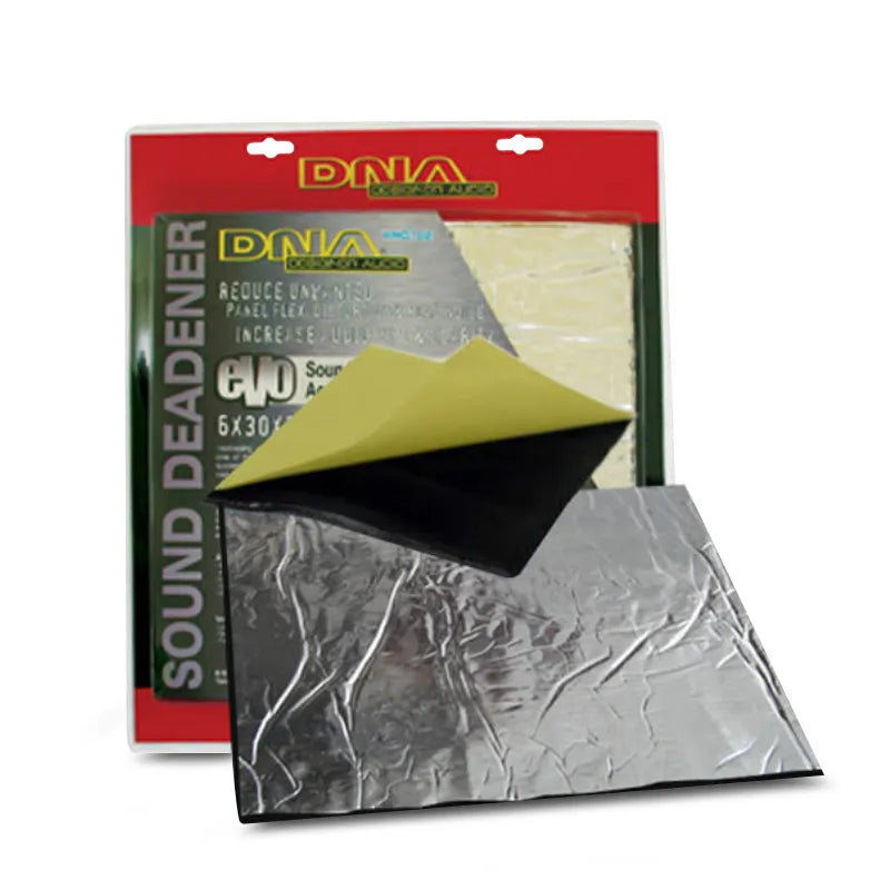 DNA WHD102 Sound Dampening Deadener & Acoustic Enhancing Sheets - 1 Pack Of 6