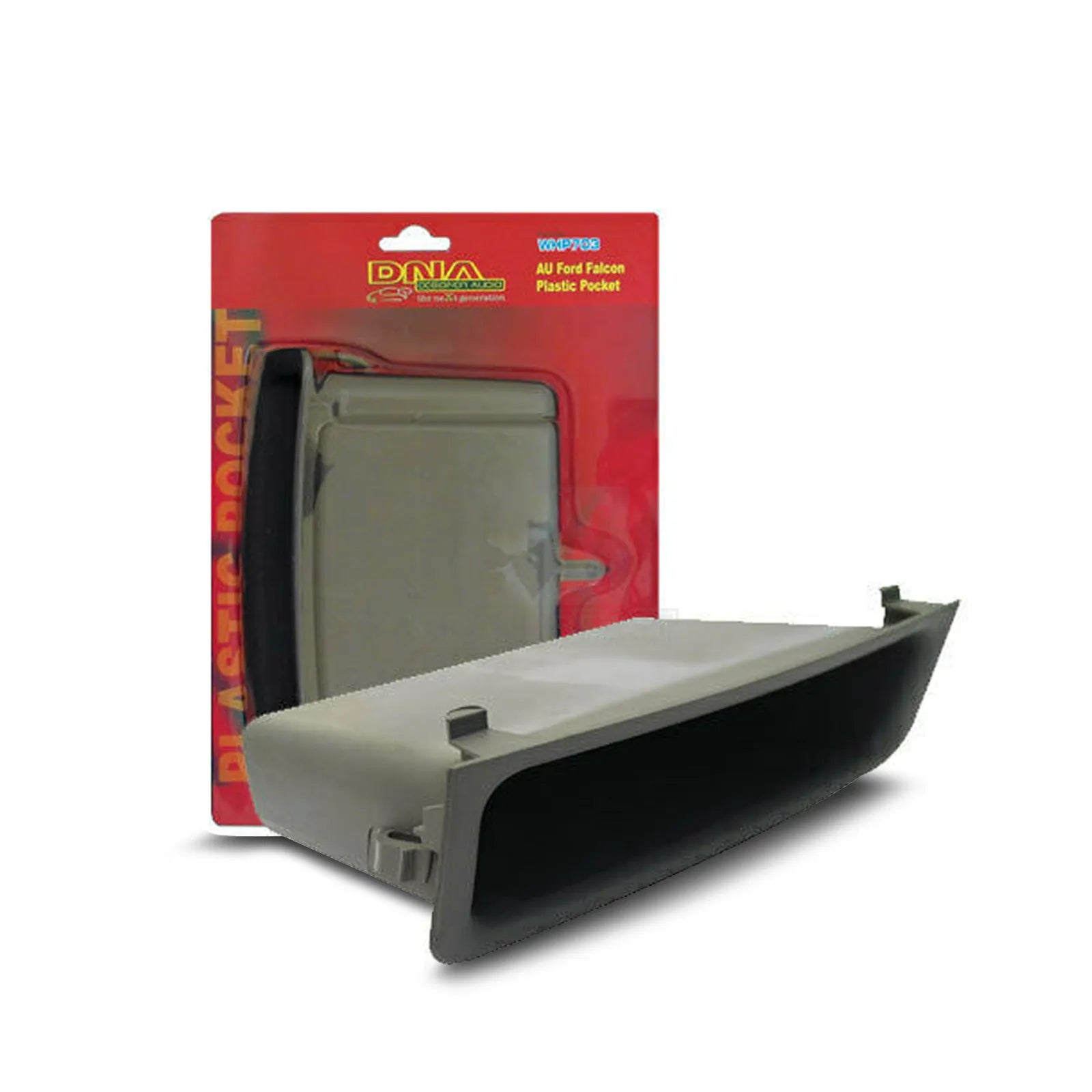 DNA WHP703 Single DIN Pocket To Suit Ford AU Falcon - Grey