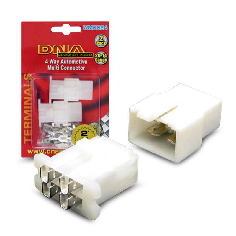 DNA WMC024 4 Way Automotive Multi Connectors - 2 Pieces