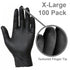 DNA WNG001BXL Black Nitrile Gloves Extra Large – 100 Pack