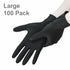 DNA WNG002BL Heavy Duty Texture Grip Nitrile Gloves Large – 100 Pack