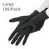 DNA WNG002BL Heavy Duty Texture Grip Nitrile Gloves Large – 100 Pack