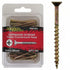 DNA WSC850 50mm 8 Gauge Chipboard Screws - 100 Pieces