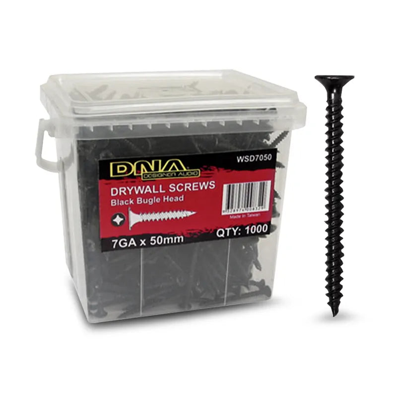 DNA WSD7050 50mm 7 Gauge Drywall Screws - 1000 Pieces