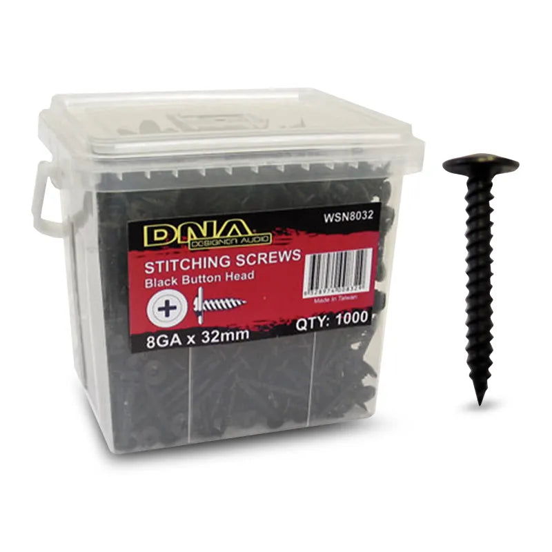 DNA WSN8032 32mm Needle Point Screws - 1000 Pieces