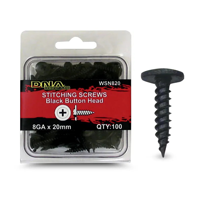 DNA WSN820 20mm Needle Point Screws - 100 Pieces