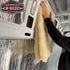 Fitting a Havelock Wool batt into a van wall cavity