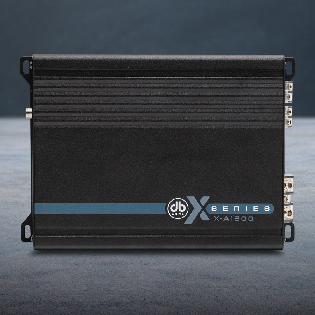 DB Drive X-A1200 Mono Class D Amplifier - DB Drive High-Performance Subwoofer Amplifier