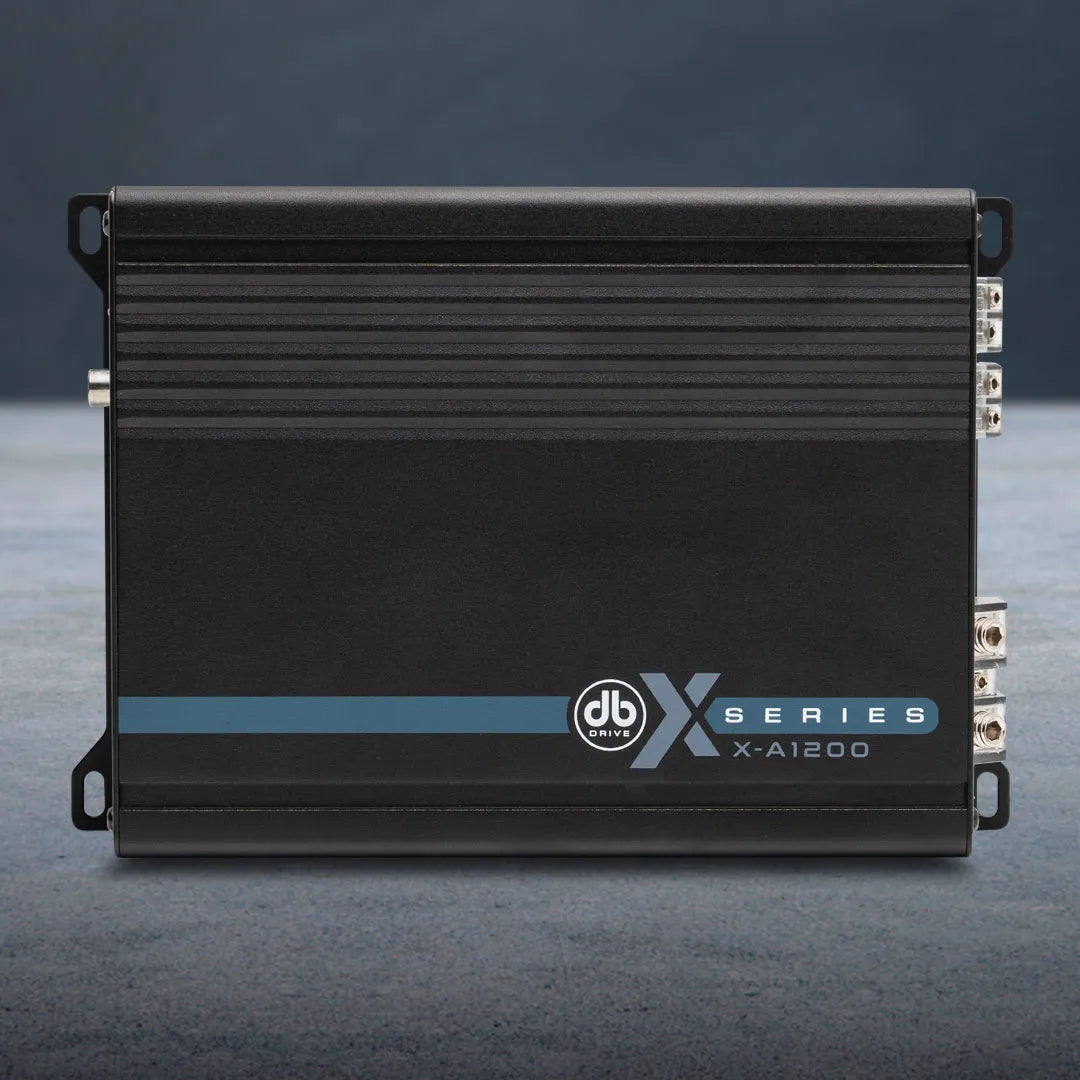 DB Drive X-A1200 Mono Class D Amplifier - DB Drive High-Performance Subwoofer Amplifier