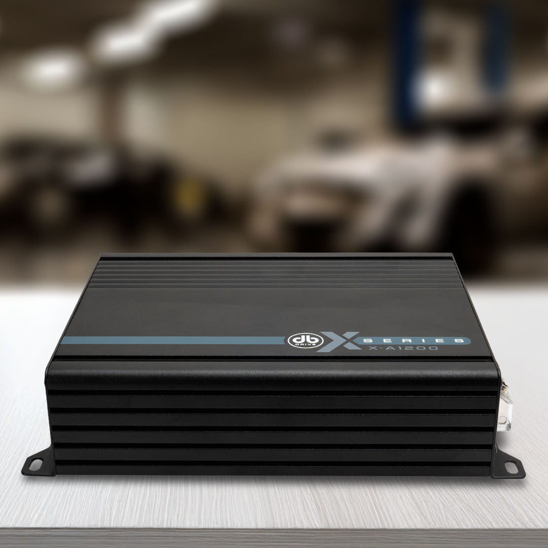 DB Drive X-A1200 Mono Class D Amplifier - DB Drive High-Performance Subwoofer Amplifier