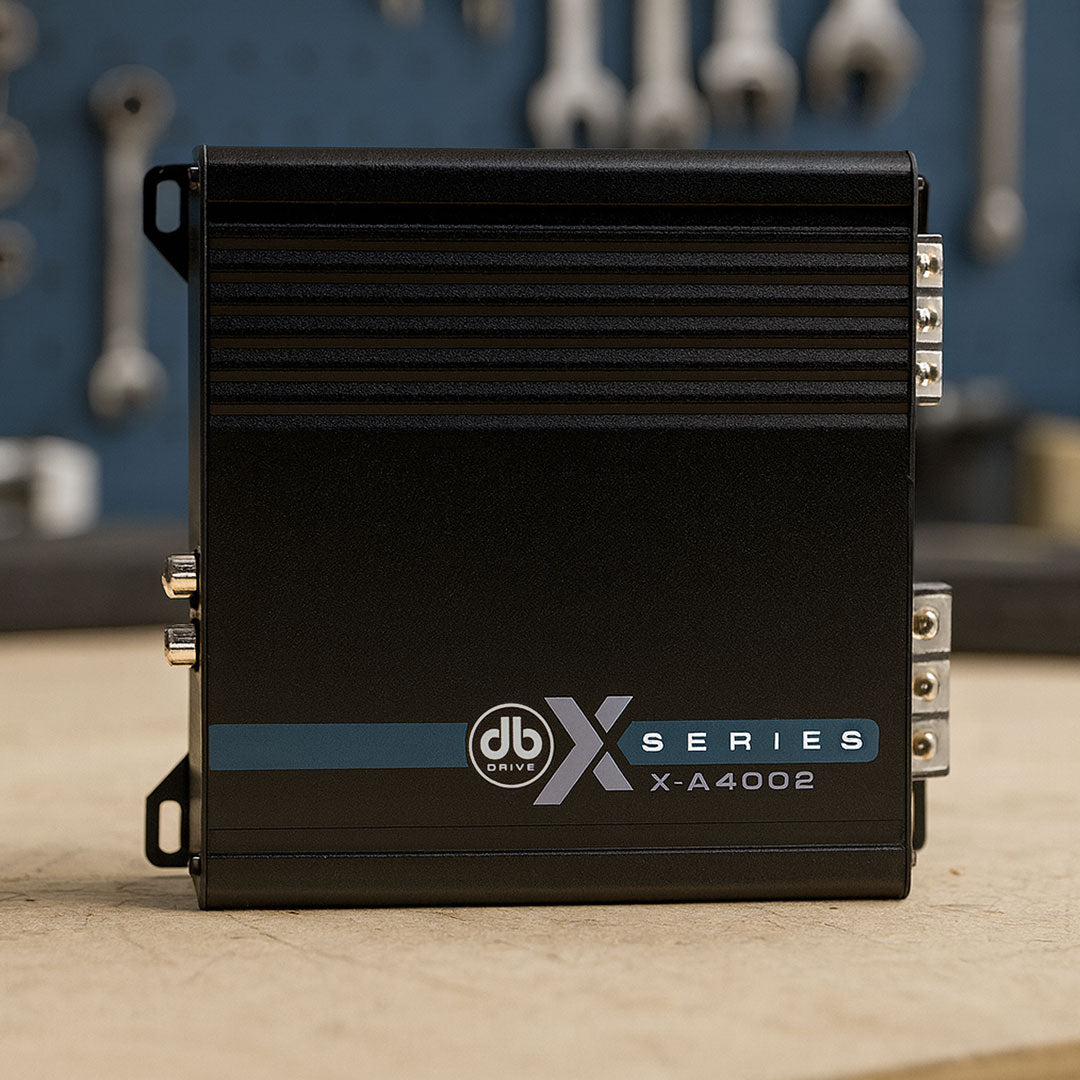 DB Drive X-A4002 4-Channel Car Amplifier - DB Drive High-Performance Multi-Channel Amplifier