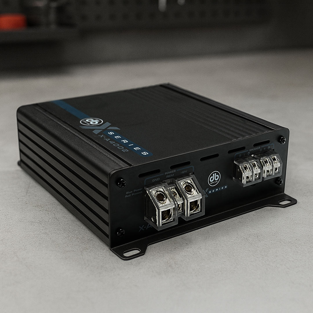 DB Drive X-A4002 4-Channel Car Amplifier - DB Drive High-Performance Multi-Channel Amplifier