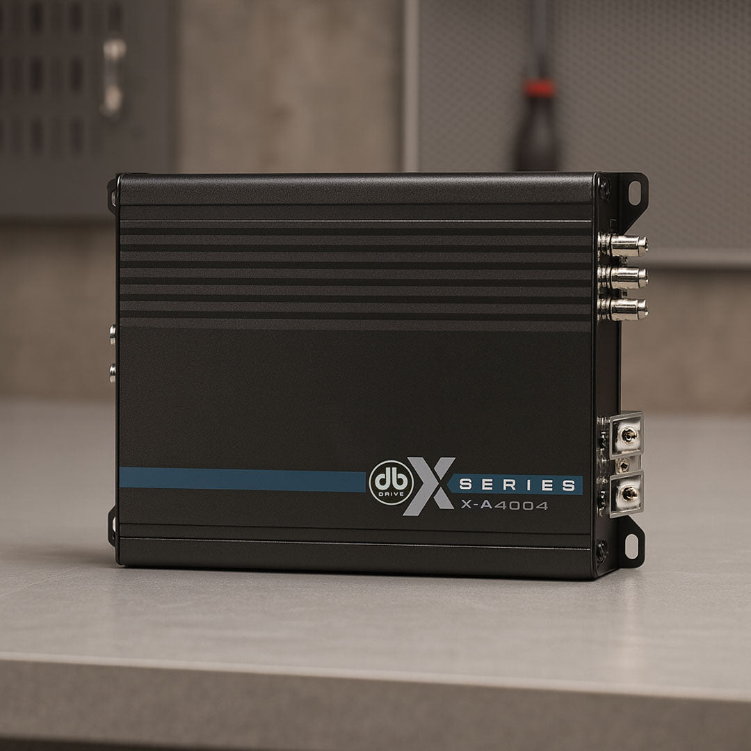 DB Drive X-A4004 4-Channel Car Amplifier - DB Drive High-Performance Audio Amplifier