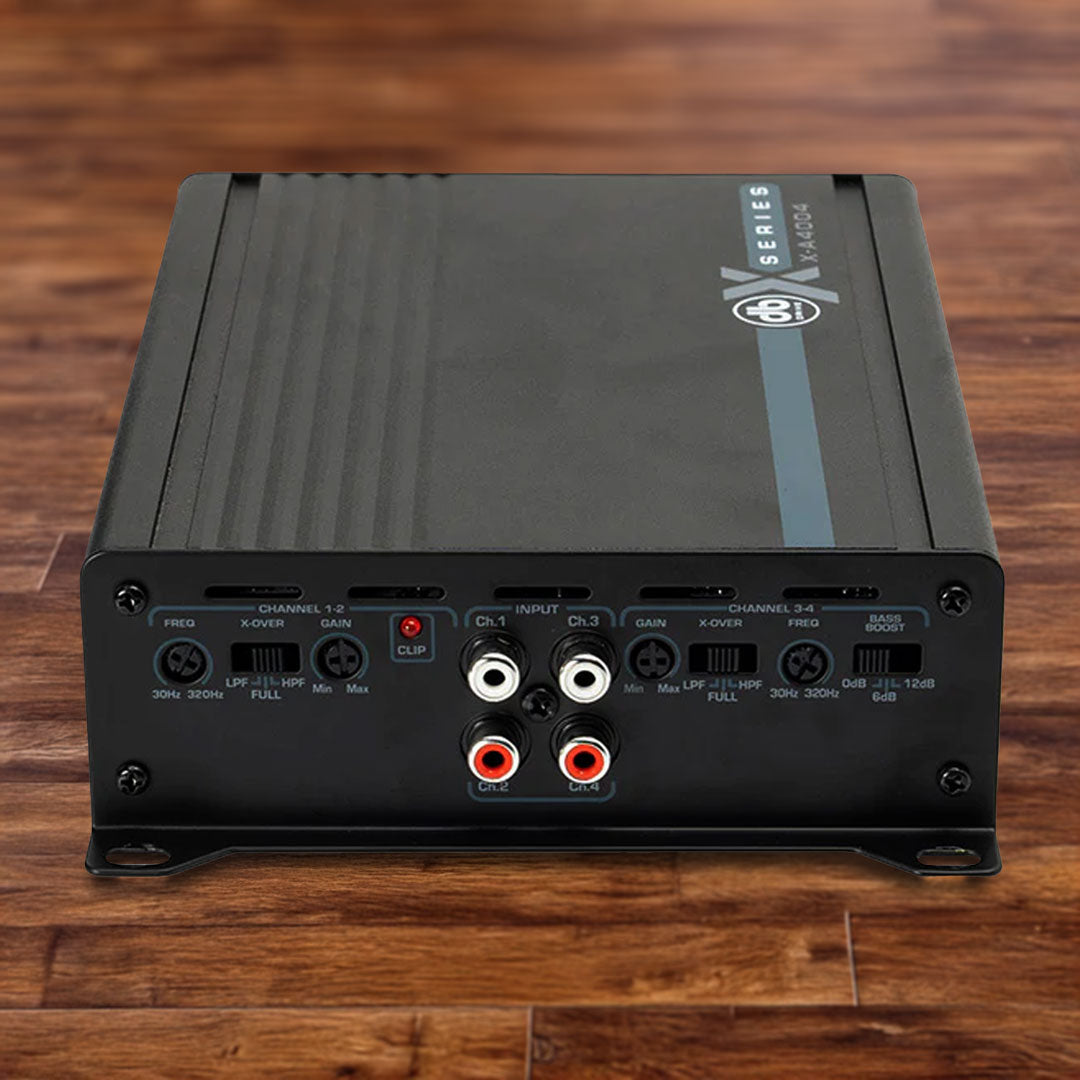 DB Drive X-A4004 4-Channel Car Amplifier - DB Drive High-Performance Audio Amplifier