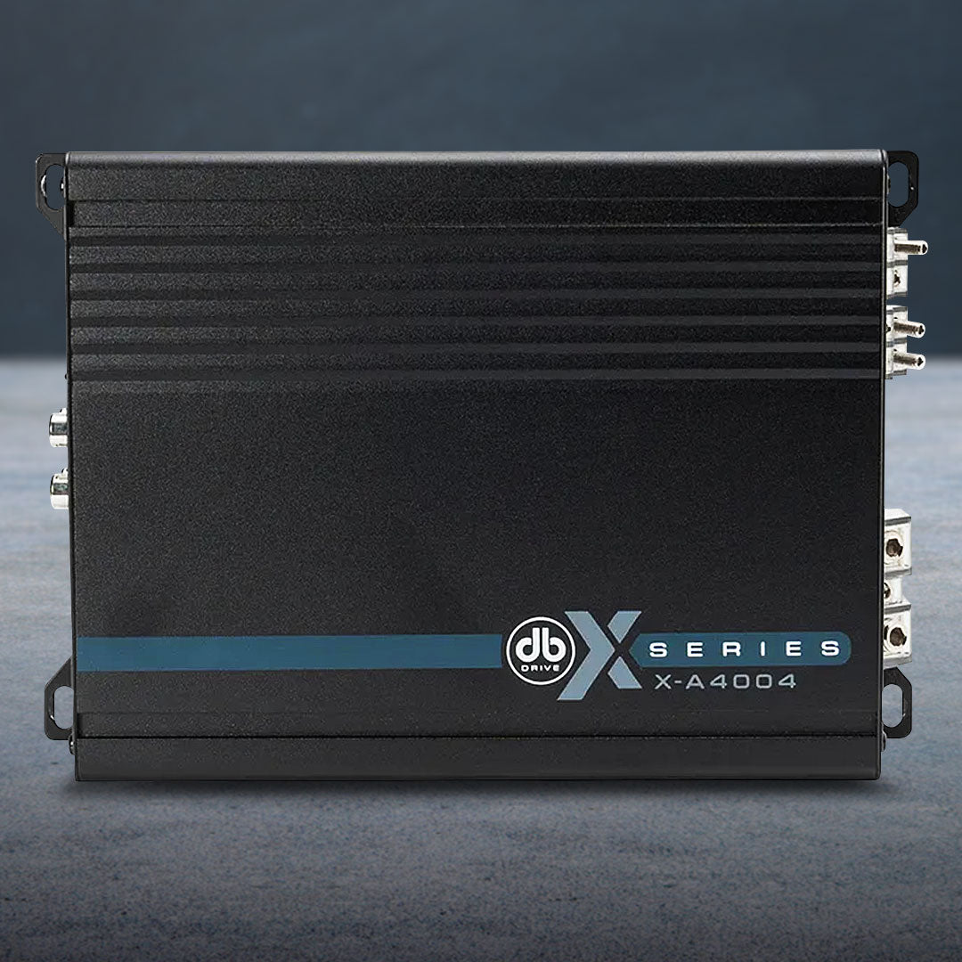 DB Drive X-A4004 4-Channel Car Amplifier - DB Drive High-Performance Audio Amplifier