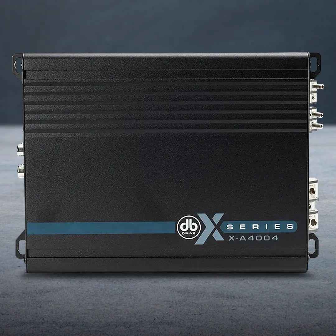 DB Drive X-A4004 4-Channel Car Amplifier - DB Drive High-Performance Audio Amplifier