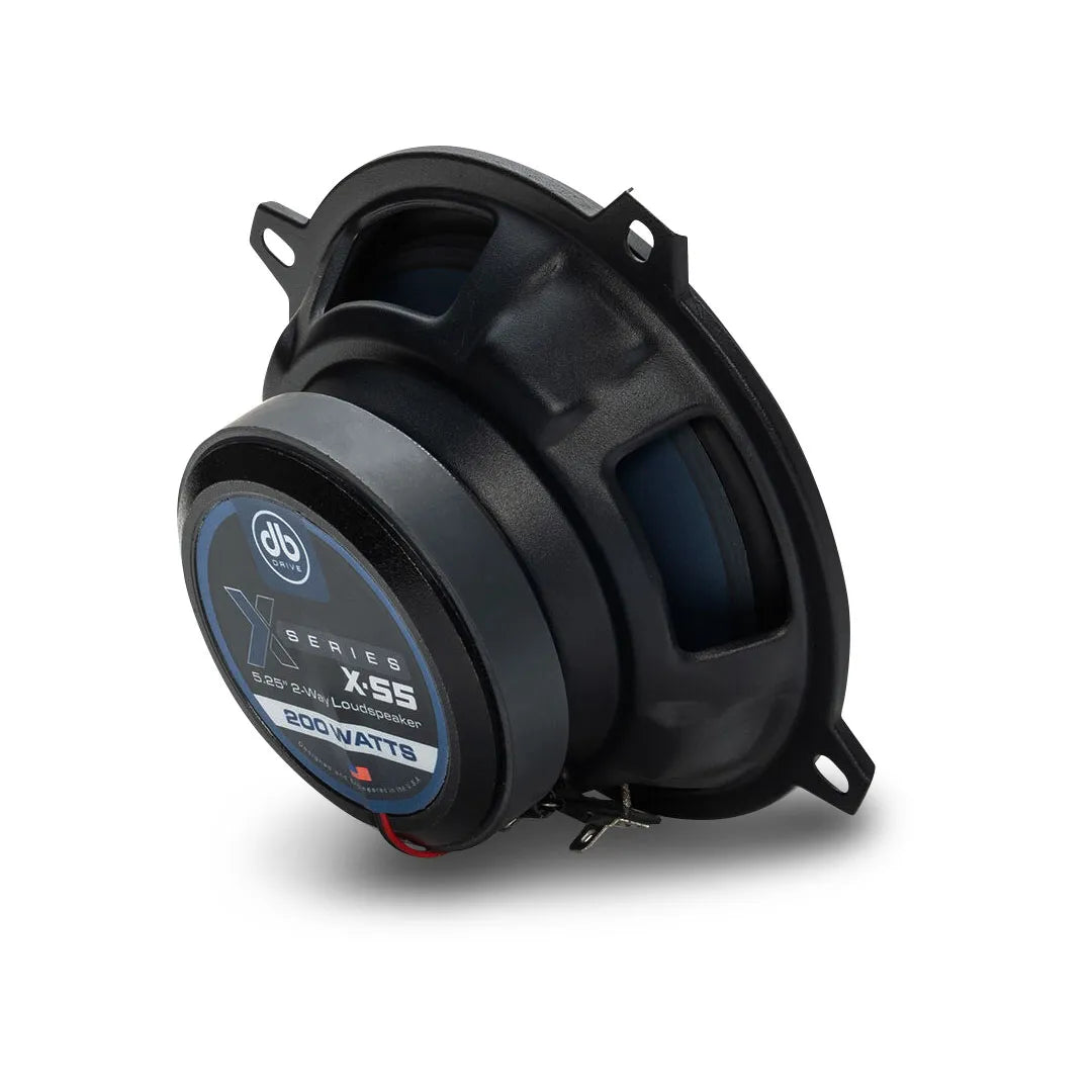 DB Drive X-S5 5.25" 2-Way Car Speakers 200W Power Handling