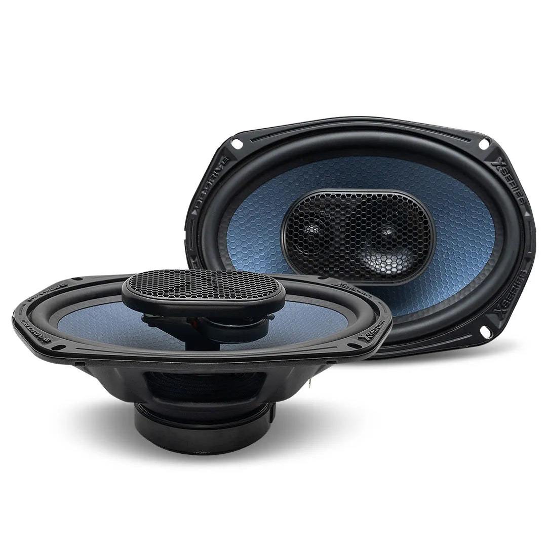 DB Drive X-S69 6x9" 3-Way Car Speakers 400W Power Handling