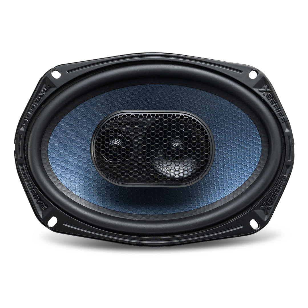 DB Drive X-S69 6x9" 3-Way Car Speakers 400W Power Handling