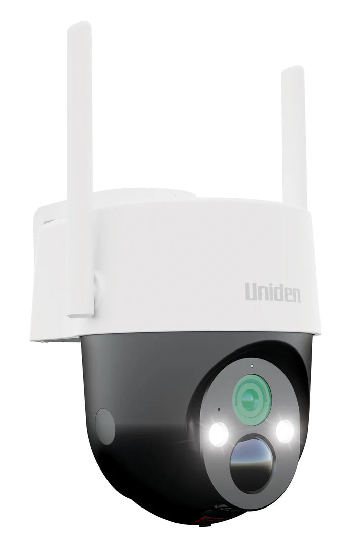 UNIDEN SOLO X2K 4G PRO KIT - 100% Wirefree 2K Pan & Tilt Outdoor Camera with Solar Panel and OnWatch Technology
