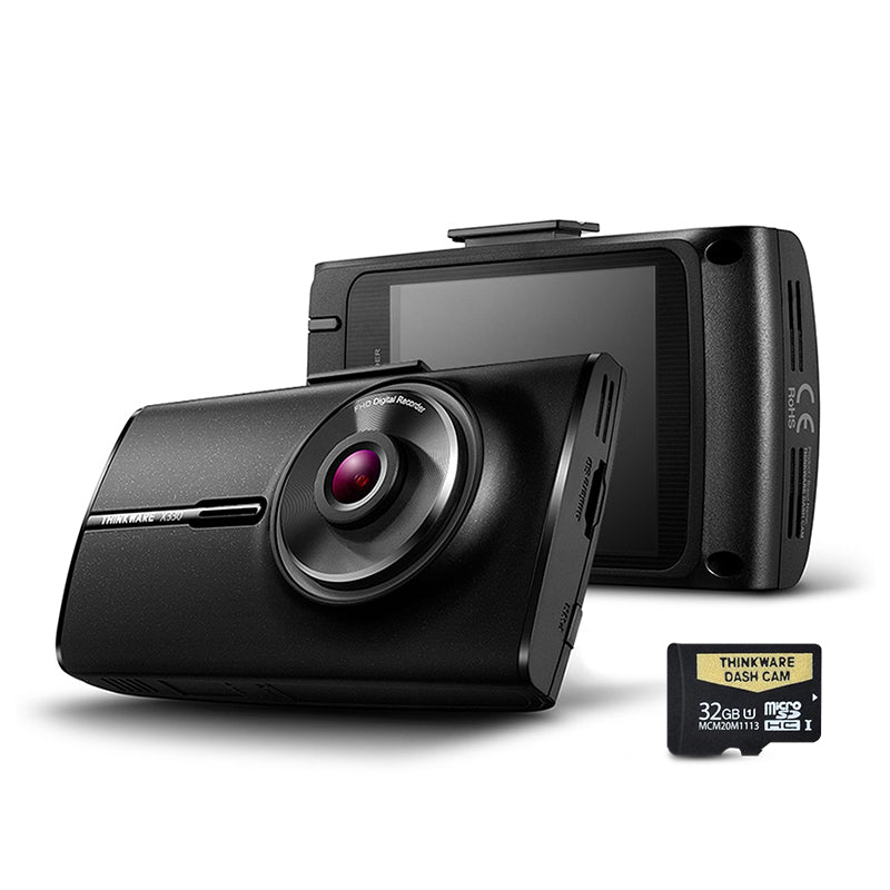Thinkware X33032 1080P Full HD Dashcam With 32GB microSD Card