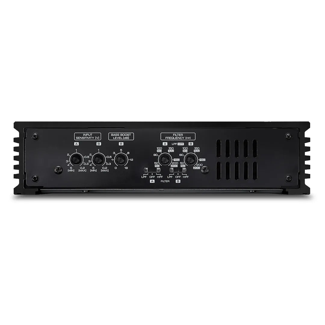 Kenwood X502-1 1000W X-Series Class-D Mono-Channel Power Amplifier and Mac Audio MC-PRO-CHA-130 Pro Charger 130 12
