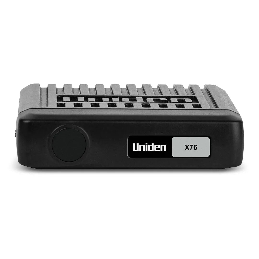 Uniden X76VP Pack 80Ch Radio+AT500BK Black Antenna Full Kit