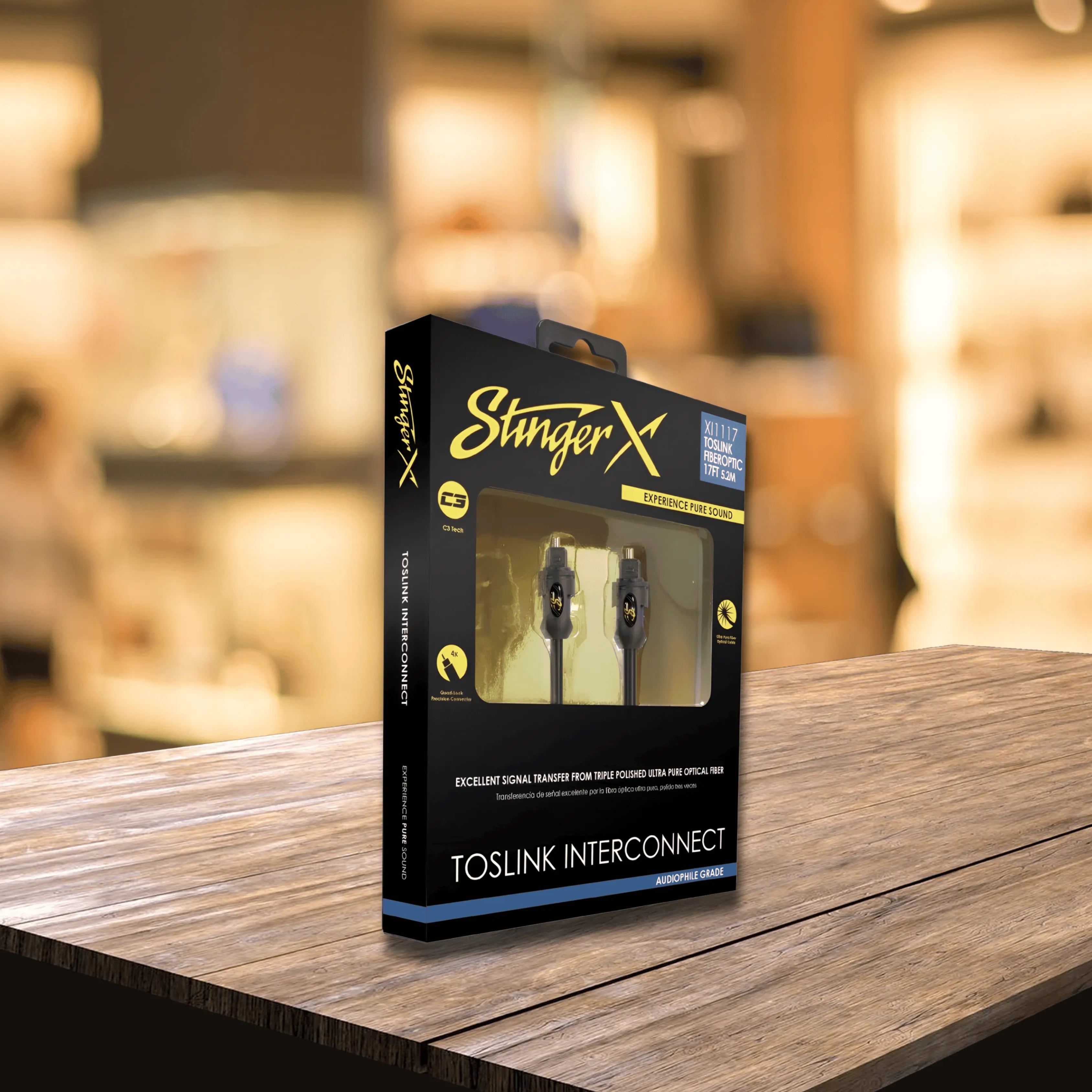 Stinger XI1117 X Series 17ft Toslink Optical Interconnect