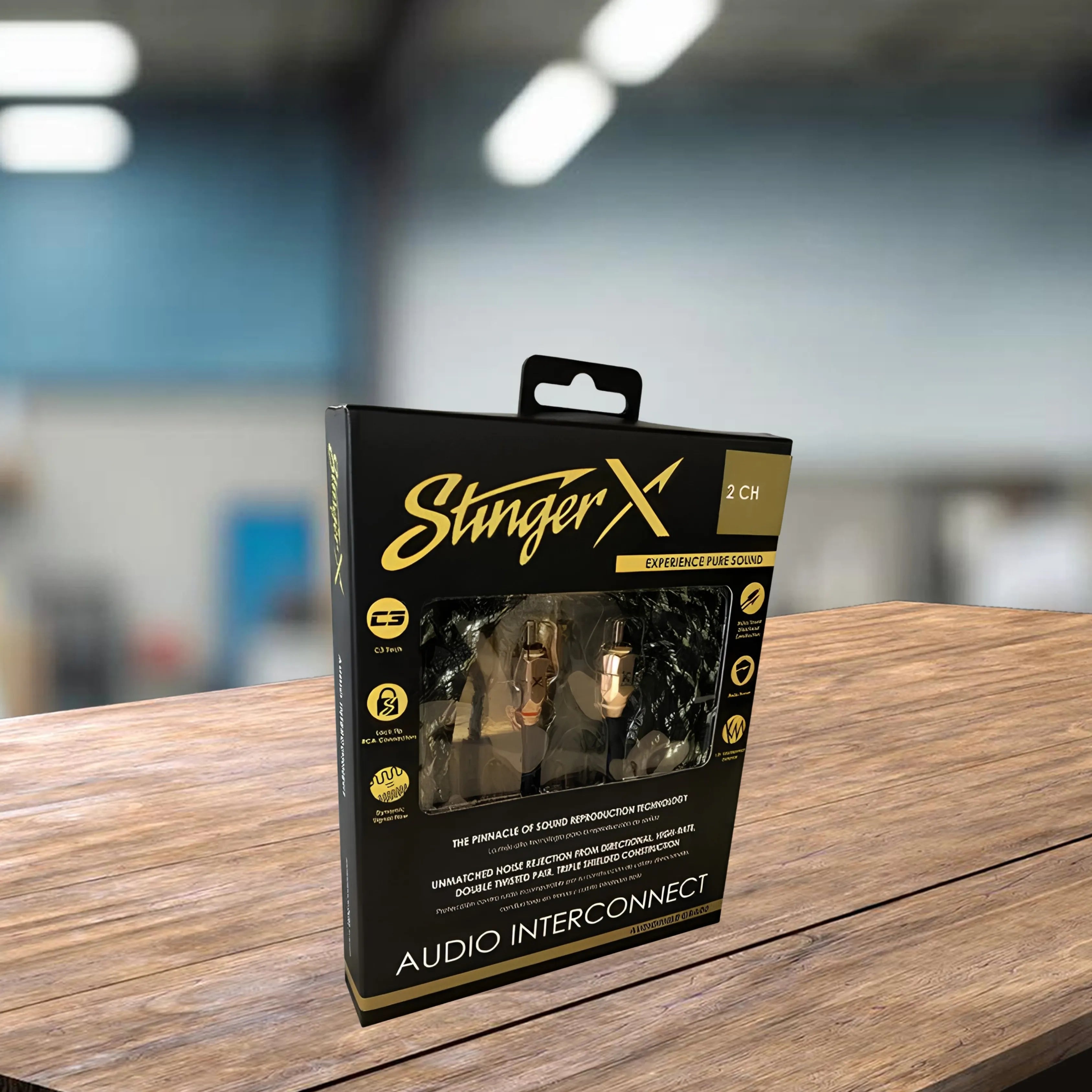 Stinger XI326 X3 Series 2 Channel RCA Cable - 6ft (1.8m)