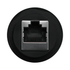 GME XRS-RJ45RND RJ45 Pass through Adaptor Universal Round