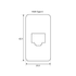 GME XRS-RJ45W4 XRS Pass-through Adaptor - Type 4 (White)