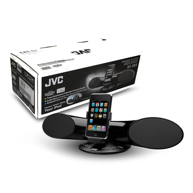 JVC XS-SR3 Surround Sound System iPod/iPhone 3/iPhone 4