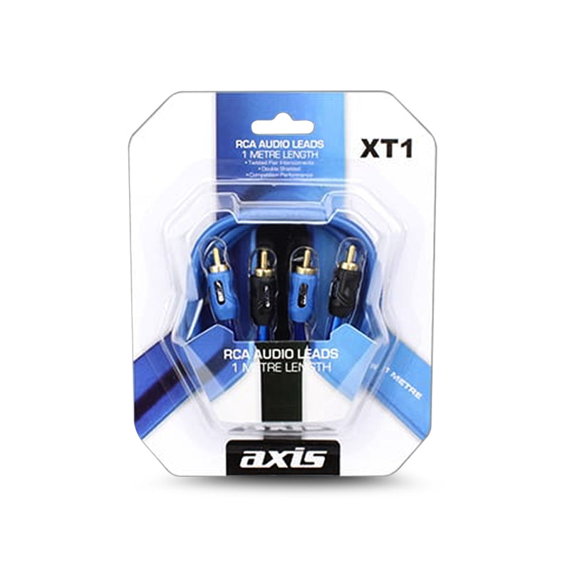 Axis XT1 1m RCA Audio Leads
