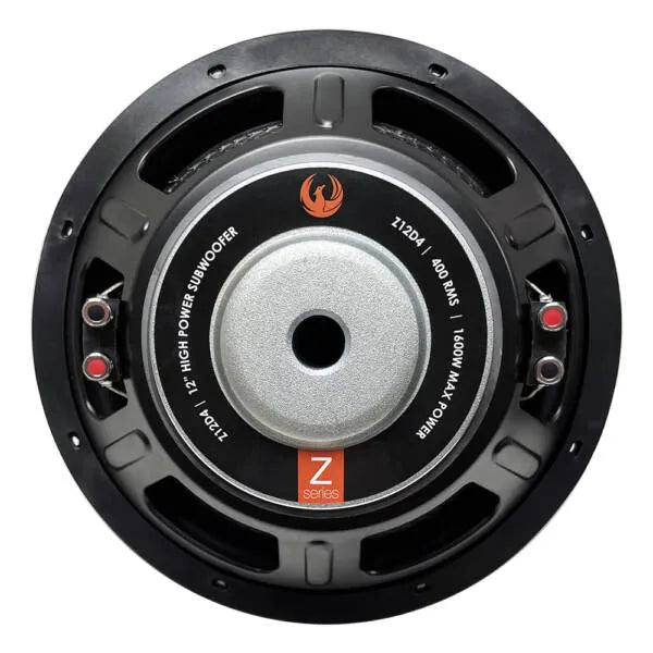 Phoenix Gold Z12D4 Z-Series 12″ 1600W Dual 4-Ohm High-Performance Subwoofer