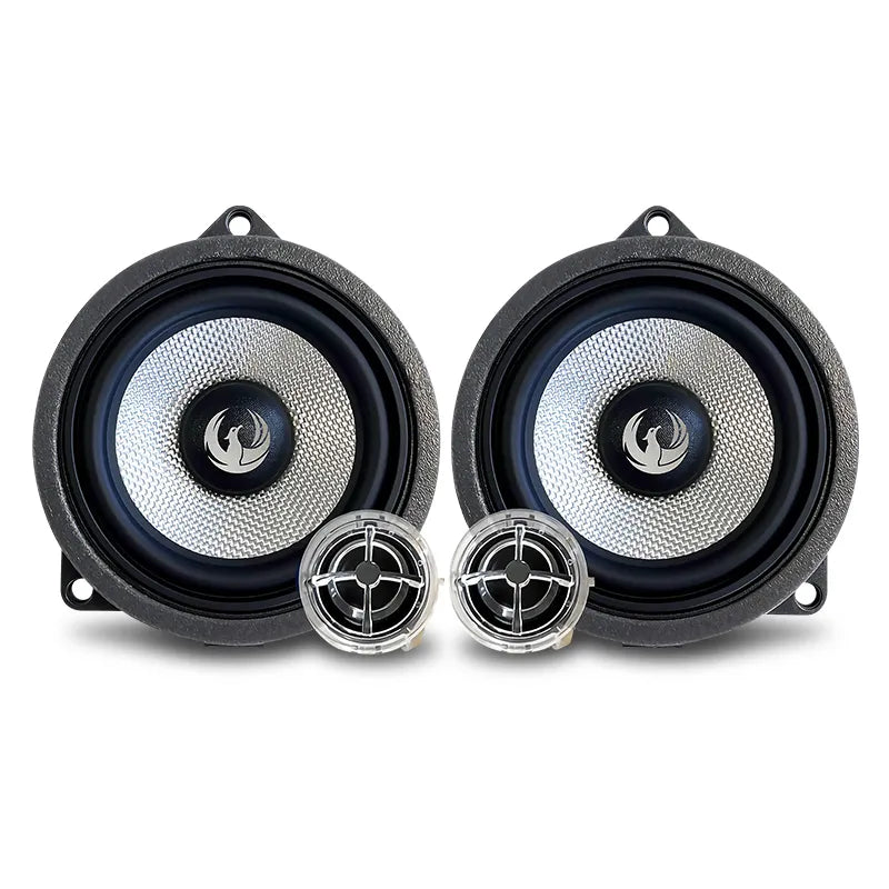 Phoenix Gold ZDSB100CS ZD-Series 4" 120W 2-Way Component Speaker Upgrade Kit Suit BMW Various Models