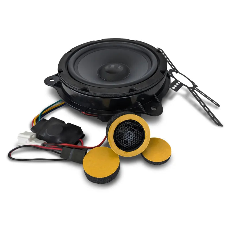 Phoenix Gold ZDSKN1 ZD-Series - Nissan Upgrade Kit 6.5" 160W 2-Way Component Speakers