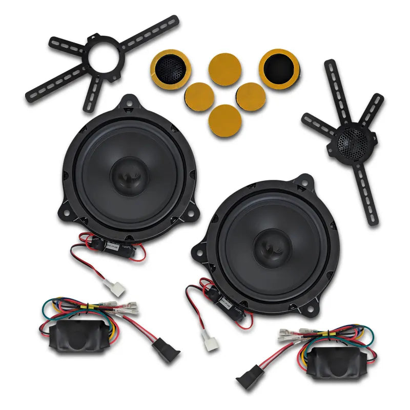 Phoenix Gold ZDSKN1 ZD-Series - Nissan Upgrade Kit 6.5" 160W 2-Way Component Speakers