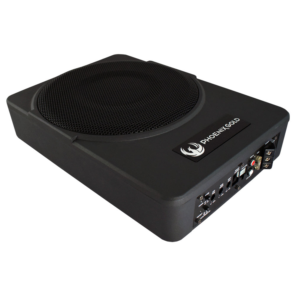 Phoenix Gold ZR10P ZR-Series 10" 400w Compact Active Underseat Subwoofer