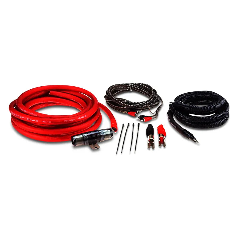 Phoenix Gold ZXK50 ZXK-Series 0AWG (50mm) 2 Channel Amplifier Wiring Kit (CCA)