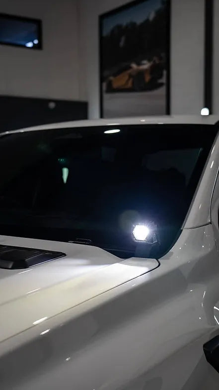 GMF4x4 STRUT-1005 (1005-Strut) Bonnet Strut Kit w/ PSG&DRS LED Bracket incorporated To Suit Ranger/Everest/Raptor RA 2023+