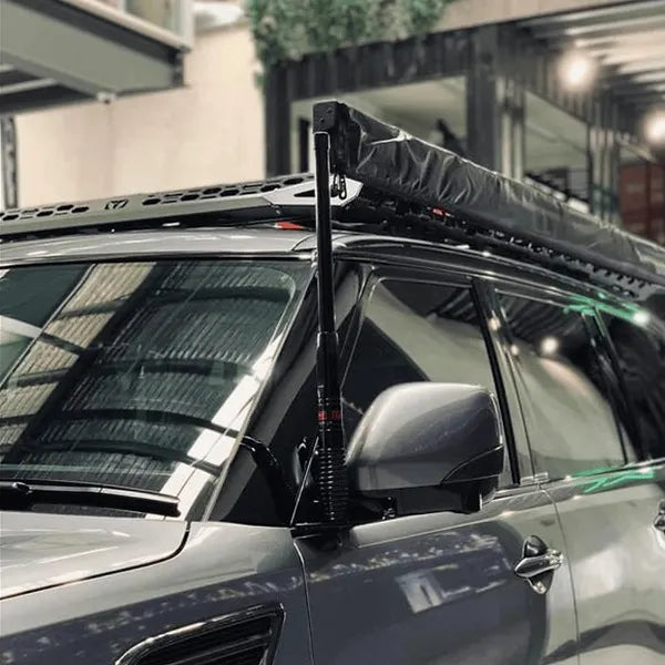 GMF4x4 VOGUE-MIRROR-Y62 (Vogue-Y62-S5-PSG)  Black UHF Aerial Bracket For Nissan Patrol Y62 (Passenger Side Mirror)