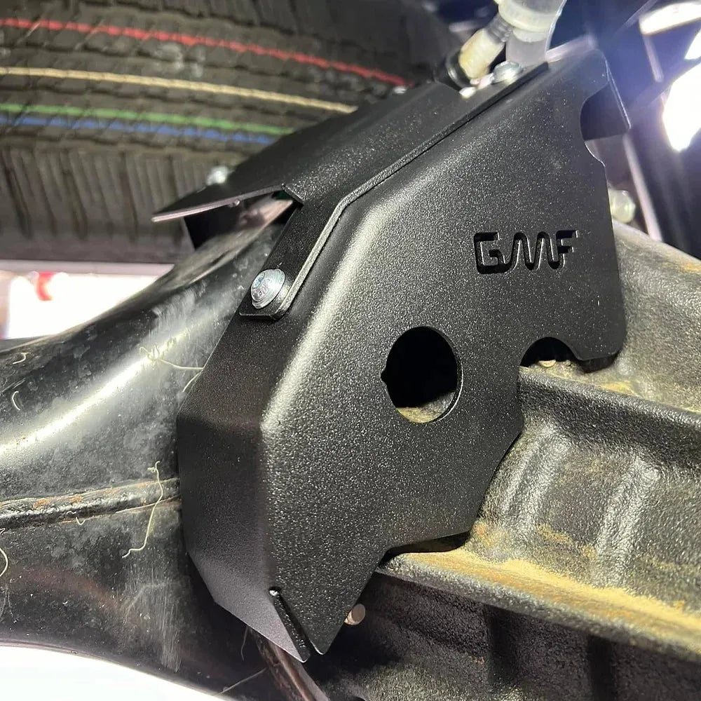 GMF4x4 501-DG-BLK Rear Differential E-Locker Guard Black Powder Coat Suits Mazda BT-50 2021+, Isuzu DMAX 2021+ and Isuzu MUX 2022+