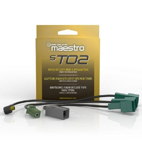 iDatalink Maestro ACC-SAT-TO2 Satellite Radio & GPS Adapter Suit Select Toyota Vehicles (sTO2)
